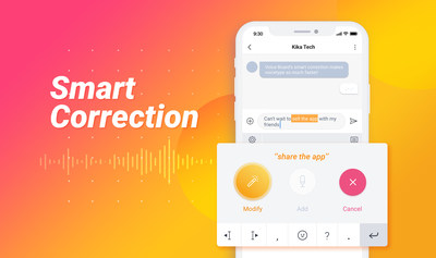Kika Tech Changes Users Perception of Voice Typing with the Launch of Voice Board for Android Devices