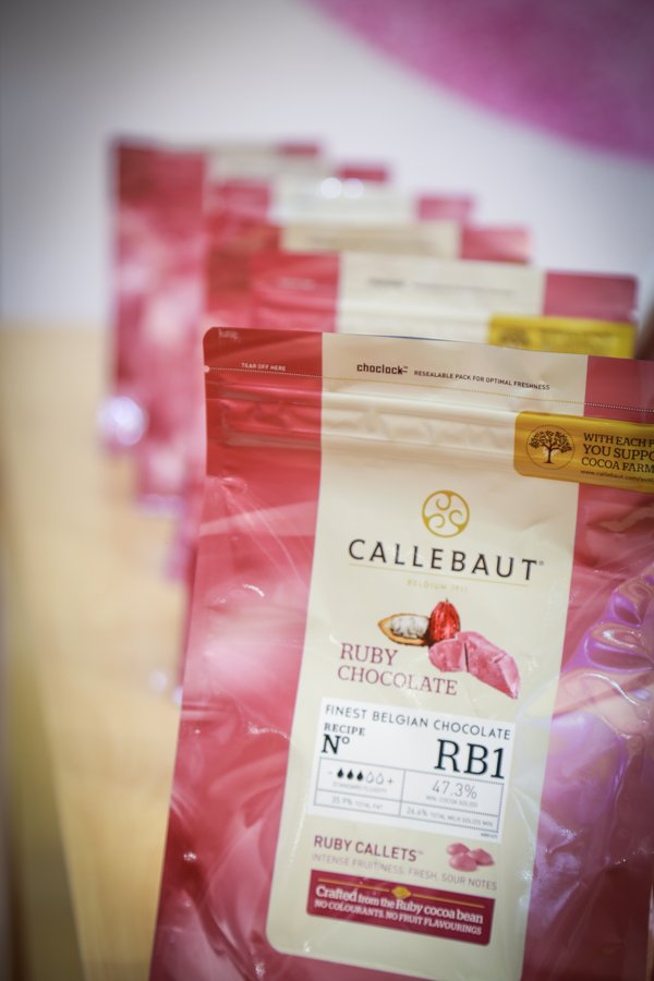 Callebaut launches RB1, the first ruby chocolate for chocolatiers and pastry chefs, in Hong Kong