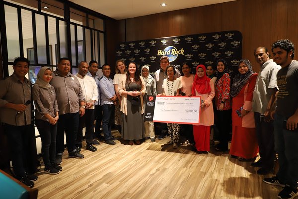 Hard Rock Heals Foundation to Award Grant to Pertubuhan Kebajikan Cahaya Surya Bakti on Behalf of Hard Rock Hotel Desaru Coast