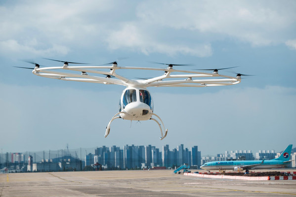 Volocopter Conducts South Korea's First Crewed Public Air Taxi Test Flight