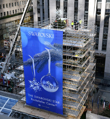 Swarovski Unveils New Daniel Libeskind Designed Star for Rockefeller Center Christmas Tree