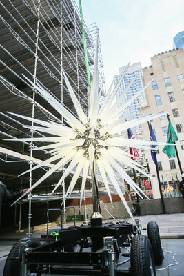 Swarovski Unveils New Daniel Libeskind Designed Star for Rockefeller Center Christmas Tree