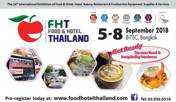 The 26th Food & Hotel Thailand Returns as a Stage for Visitors to Discover Premium Solutions from around the WORLD