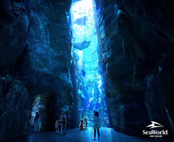 SeaWorld® Abu Dhabi on Yas Island Set to Feature the World's Largest Aquarium