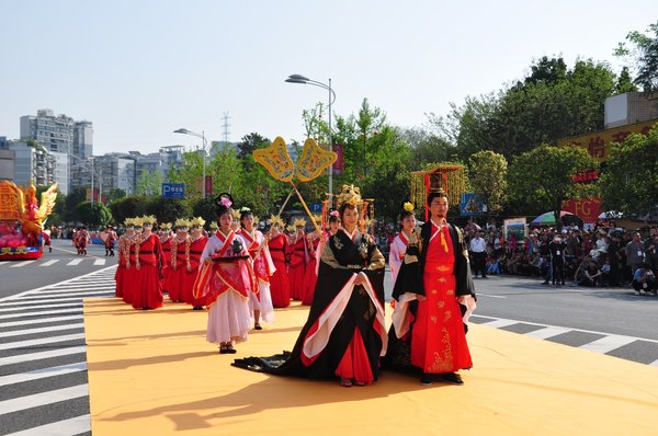 The Opening Ceremony of 2019 Fengdu Temple Fair kicks off in Fengdu County, Chongqing