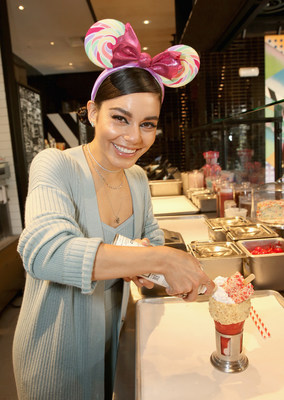 International Burger Joint Black Tap Celebrates Grand Opening At The Downtown Disney® District At Disneyland Resort With Actress Vanessa Hudgens