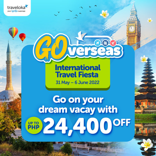 Reigniting the wanderlust sparks of Filipinos, Traveloka launches GOverseas: International Travel Fiesta