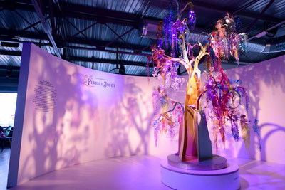 Art of the Wild Comes to Life in Paris at the Extravagant Launch of HyperNature, an Event by Perrier-Jouet