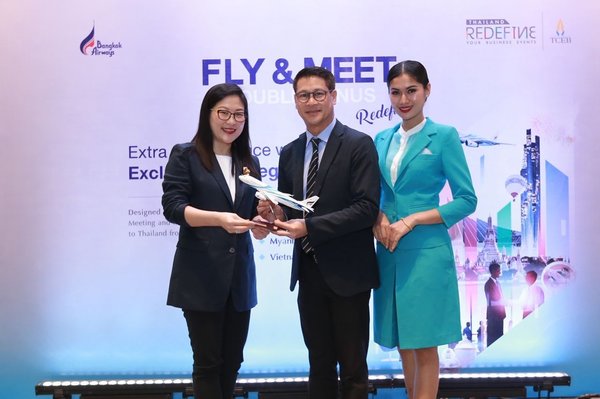 TCEB and Bangkok Airways launch the 'Fly and Meet Double Bonus - Redefined' campaign to attract more corporate groups from Cambodia, Lao PDR, Myanmar and Vietnam