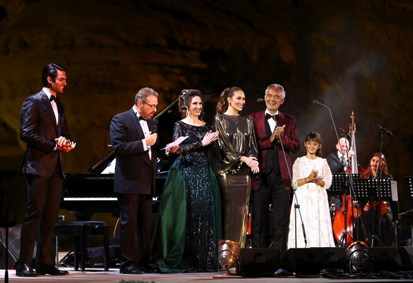 Three Bocellis and many instruments in a celebration of life at Hegra: The Royal Commission for AlUla