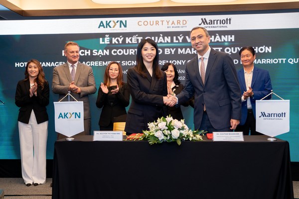 AKYN Hospitality Group & Marriott International Sign Agreement To Manage and Operate Courtyard by Marriott Quy Nhon