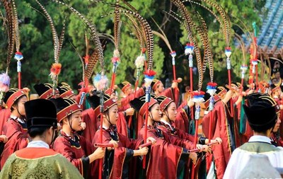 At 2018 Qufu International Confucius Culture Festival, the Ceremony of Confucius was unusually brilliant