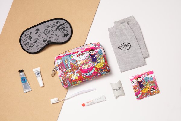 Hong Kong Airlines launches collectible Business Class amenity kits in partnership with Hong Kong artists