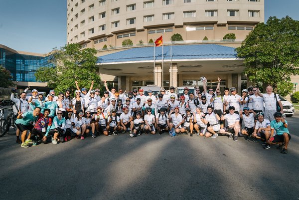 Accor raises over 120,000USD for charity with a 300km bike journey across Southern Vietnam