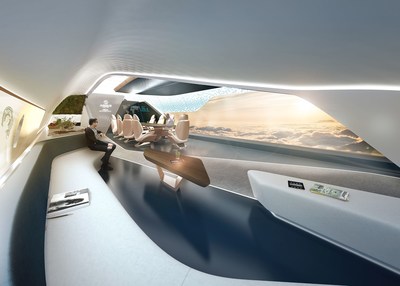 Pininfarina and AMAC Aerospace Present an Innovative Cabin Concept for the Airbus A350-900