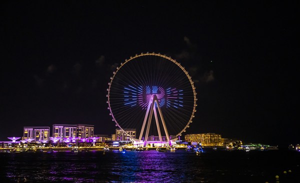 Ain Dubai Lights Up Dubai's Skyline With Stunning Opening Show Celebration