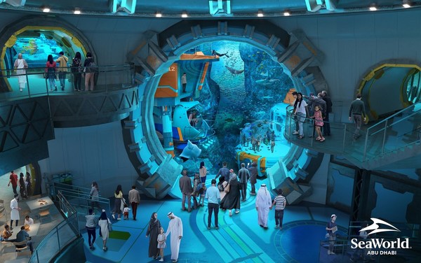 SeaWorld® Abu Dhabi on Yas Island Set to Feature the World's Largest Aquarium