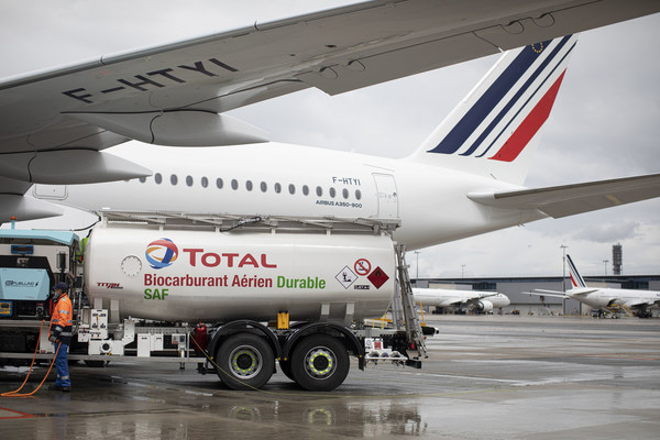 Air France-KLM, Total, Groupe ADP and Airbus Join Forces carried out The First Long-Haul Flight Powered By Sustainable Aviation Fuel Produced in France