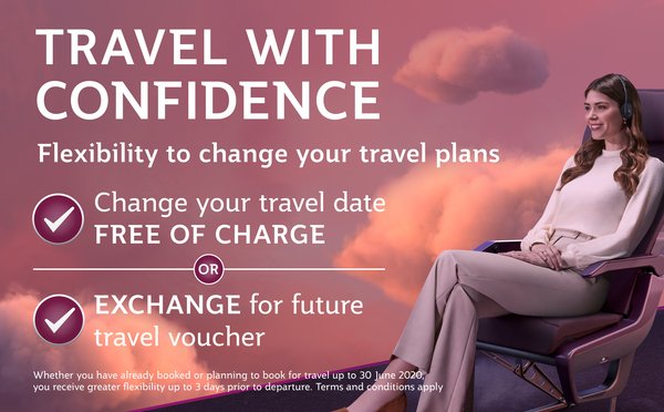 Qatar Airways Launches New Policy to Provide Maximum Flexibility for Passengers