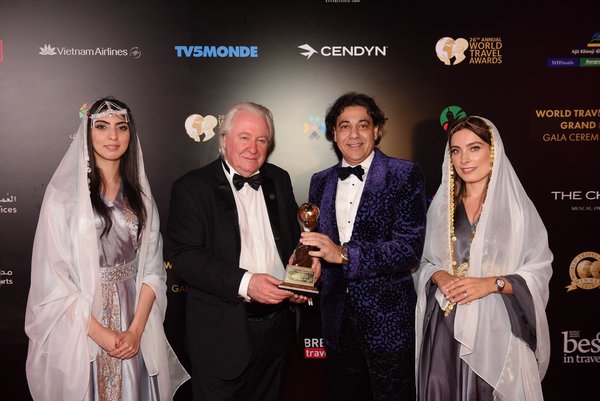 Deepak Ohri honored with 'World's Leading Travel Personality' Award 2019