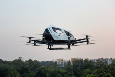 EHang Launches Guangzhou as Its First Global Citywide Urban Air Mobility Pilot City