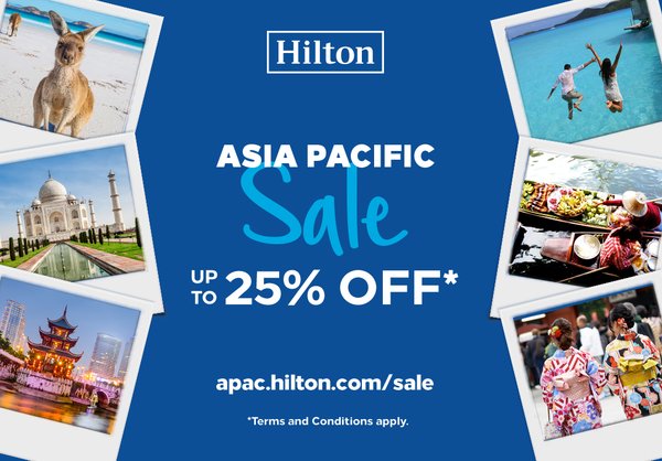 Hilton Announces South East Asia Year-End Sale