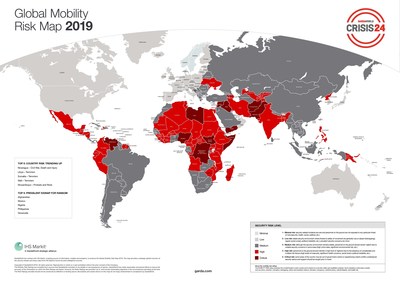 GardaWorld Enhances Travel Security Services with Launch of 2019 Global Mobility Risk Map