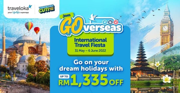 Traveloka launches GOverseas: International Travel Fiesta as demand for overseas flight recovers