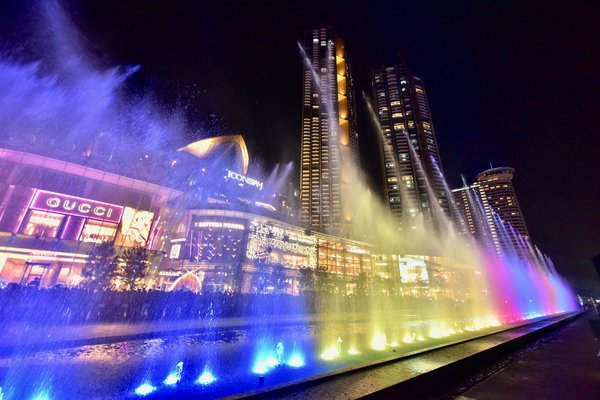 Bangkok's Chao Phraya River gets new landmark attraction with opening of Southeast Asia's longest water feature at ICONSIAM