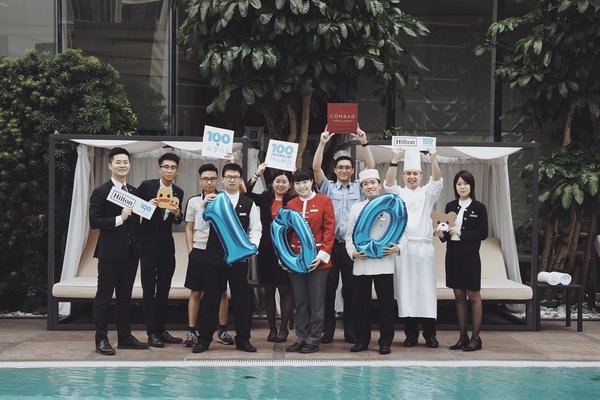 Conrad Hong Kong Celebrates 100th Anniversary of Hilton