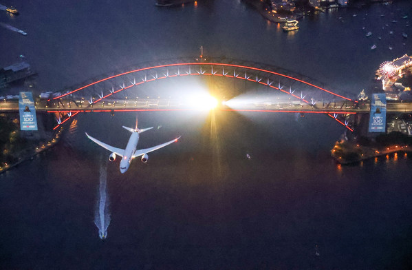 Sydney puts on a show for Qantas Centenary