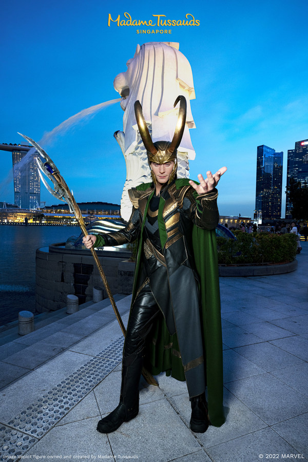 MADAME TUSSAUDS SINGAPORE LAUNCHES THE FIRST LOKI WAX FIGURE IN ASIA