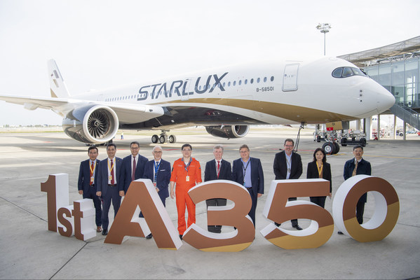 STARLUX Takes Delivery of First A350-900