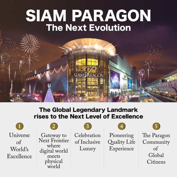 Siam Paragon invests US$88.6 million to transform the global landmark to the next level