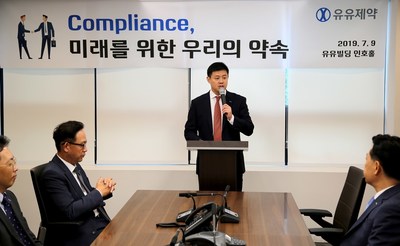 Yuyu Pharma held the campaign for enhancing corporate transparency