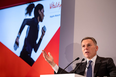 Vitality-linked Insurers to Get 100 Million People 20% More Active by 2025