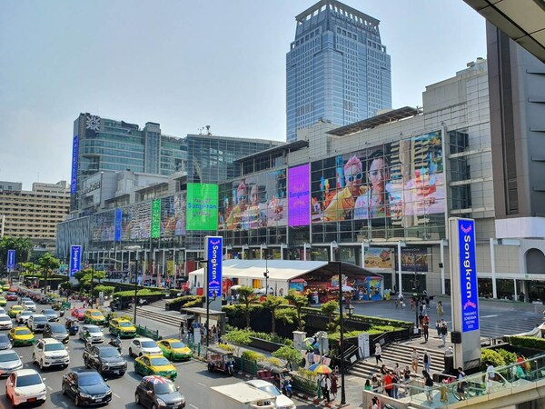 Thailand celebrates the world's biggest water splashing festival - all Central shopping centres invite travelers to enjoy the world phenomenon Songkran Festival