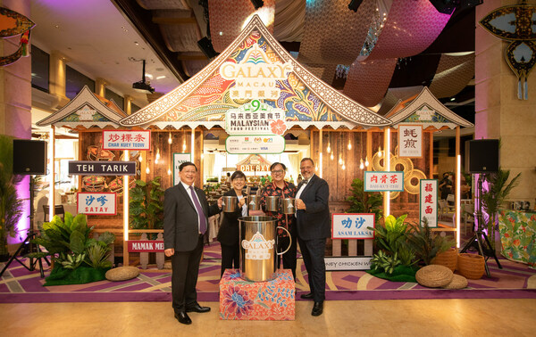 GALAXY MACAU'S MALAYSIAN FOOD FESTIVAL RETURNS WITH A GRAND OPENING CEREMONY