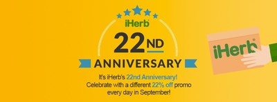 iHerb Celebrates its 22nd Anniversary!