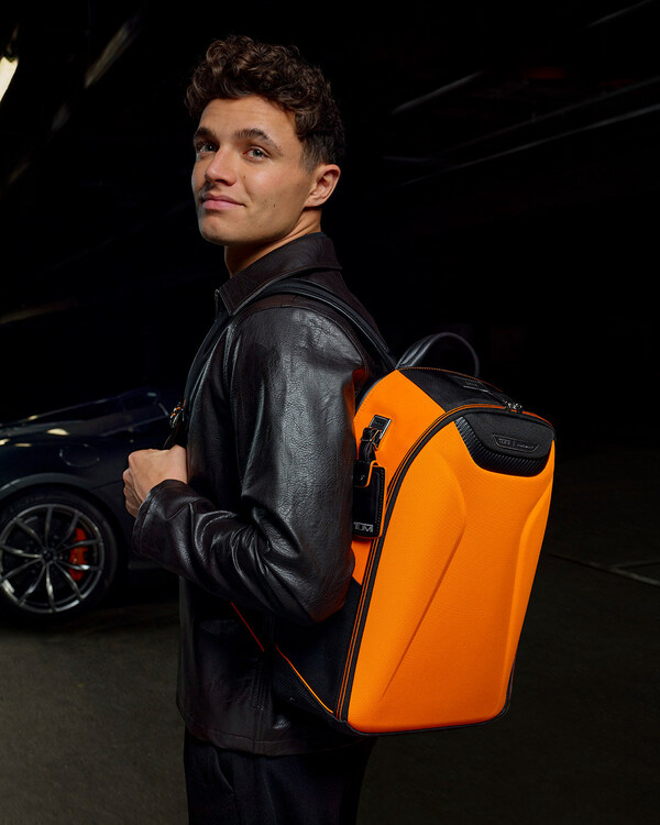 TUMI AND McLAREN COLLABORATE TO CELEBRATE SIX DECADES OF McLAREN WITH THE LAUNCH OF THE 60TH ANNIVERSARY COLLECTION ALONGSIDE LANDO NORRIS