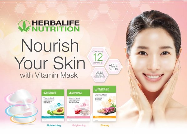 Herbalife Nutrition Launches Vitamin Mask for Beautiful, Healthy Skin