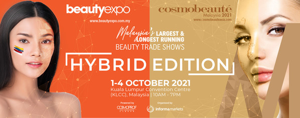 20th Edition of Beautyexpo & 16th Edition of Cosmobeauté Malaysia Are Debuting The First Beauty Hybrid Event In Malaysia