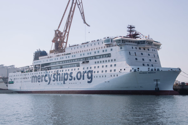 Mercy Ships Announces the Global Mercy, World's Largest NGO Hospital Ship