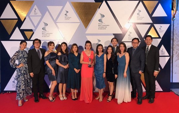 Mundipharma Thailand Recognised as "Best Companies to Work for in Asia" Award