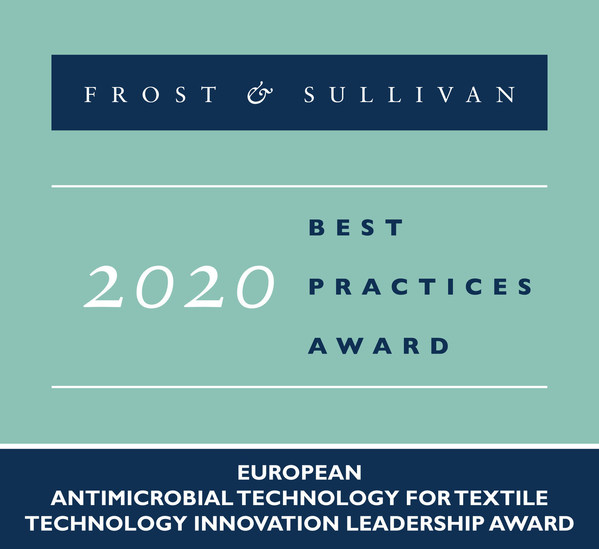 Devan Lauded by Frost & Sullivan for its Antimicrobial Technology with Unique Quaternized Silane Chemistry