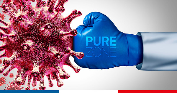 The Pure Zone® Protection Film Is 97% Active Against SARS-CoV-2*, The Strain Causing Covid-19*