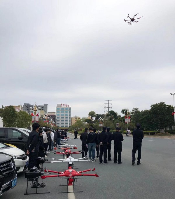 MMC's drones used in the battle against the new coronavirus outbreak