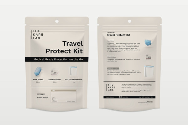 The Kare Lab Launches Travel Protect Kit as Travel under New Normal Resumes in 2021