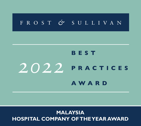 Subang Jaya Medical Centre Applauded by Frost & Sullivan for Its Leadership Position in the Malaysian Hospital Industry