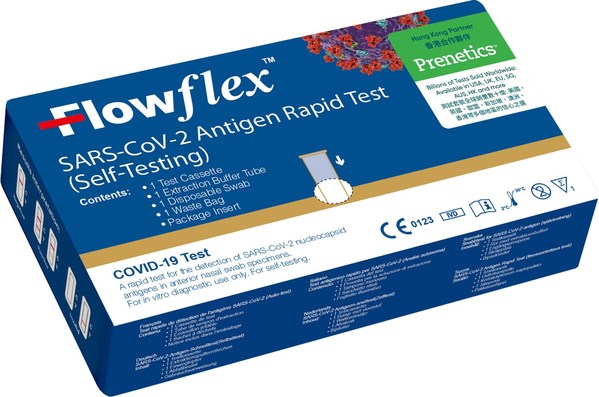 Prenetics Partners with ACON Bio to Launch Flowflex(TM) COVID-19 Home Antigen Test in Hong Kong - the Most Accurate Test in the Market